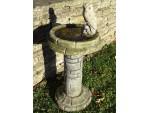Weathered Garden Birdbath