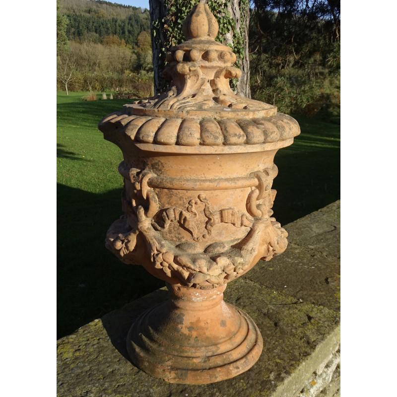 Vintage terracotta finial | Holloways Garden Antiques