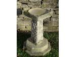 Antique Limestone Birdbath