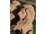 Antique Sandstone Lions (Pair)