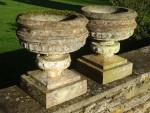 Vintage Garden Urns (Pair)