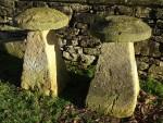 Antique Limestone Staddlestones
