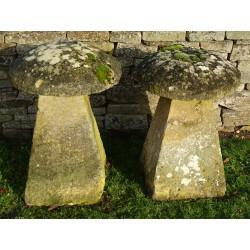 Antique Limestone Staddlestones