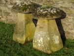 Antique Limestone Staddlestones