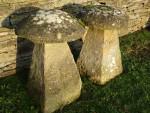 Antique Limestone Staddlestones