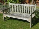 Weathered Teak Bench