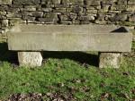 Antique Stone Trough on Blocks