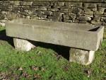 Antique Stone Trough on Blocks