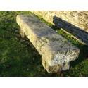 Large Antique Stone Seat