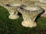 Weathered Garden Planters (Pair)