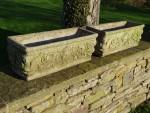 Weathered Garden Troughs (Pair)