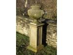 Finial Urn on Pedestal
