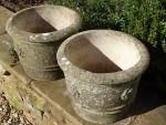 Tudor Rose Planters (Pair)