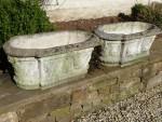 Weathered Classical Planters (Pair)