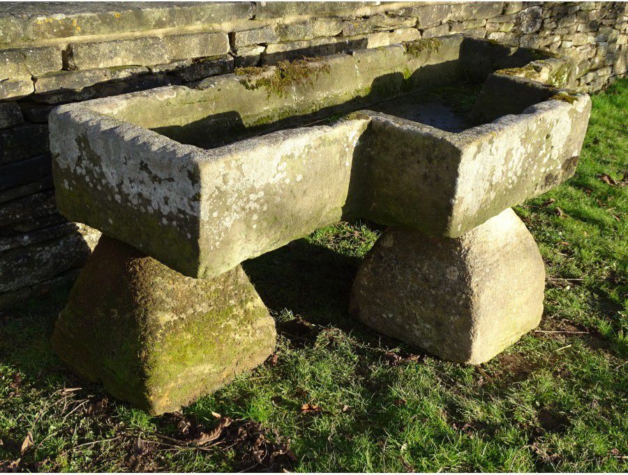 Large Raised Stone Trough