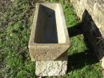 Antique Stone Trough on Blocks