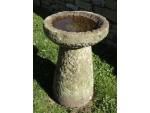 Antique Stone Birdbath