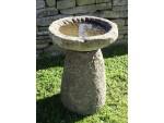 Antique Stone Birdbath