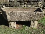 Antique Stone Trough on Blocks