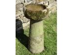 Antique Stone Birdbath
