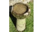 Antique Stone Birdbath