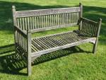 Vintage Teak Garden Bench