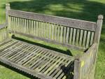 Vintage Teak Garden Bench