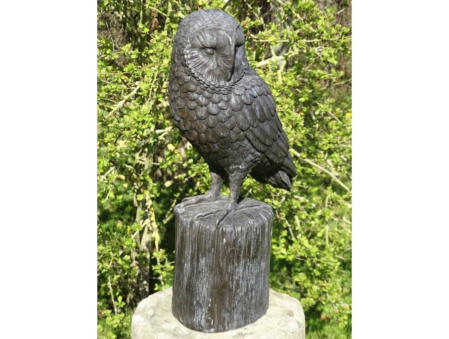 Bronze Owl SculptureBronze Garden Statues