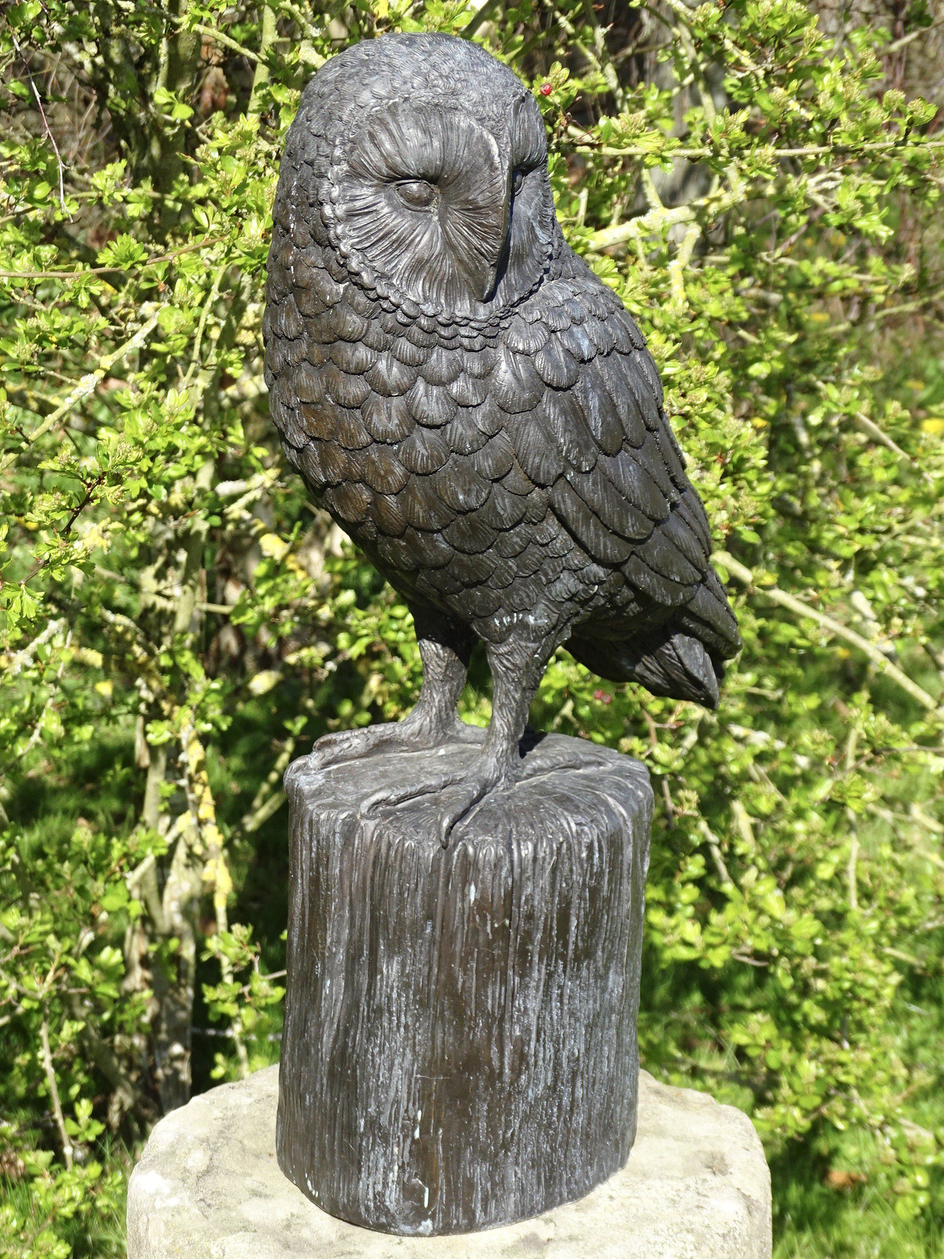 Bronze Owl SculptureBronze Garden Statues