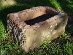 Carved Sandstone Trough