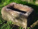 Carved Sandstone Trough