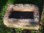 Carved Sandstone Trough