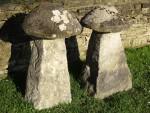 Two Antique Staddlestones