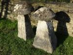 Two Antique Staddlestones