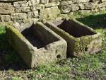 Pair of Matching Stone Troughs