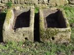 Pair of Matching Stone Troughs