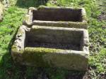Pair of Matching Stone Troughs