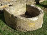 Antique Limestone Trough