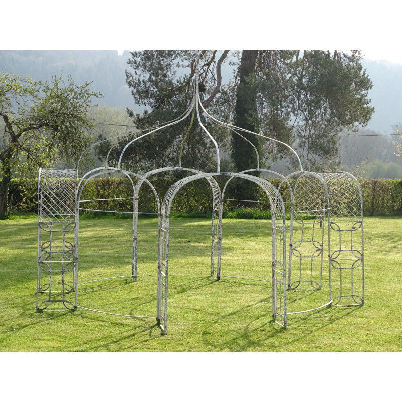 Vintage Wrought Iron Gazebo