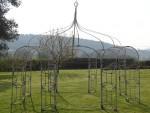 Vintage Wrought Iron Gazebo