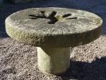 Salvaged Millstone Seat