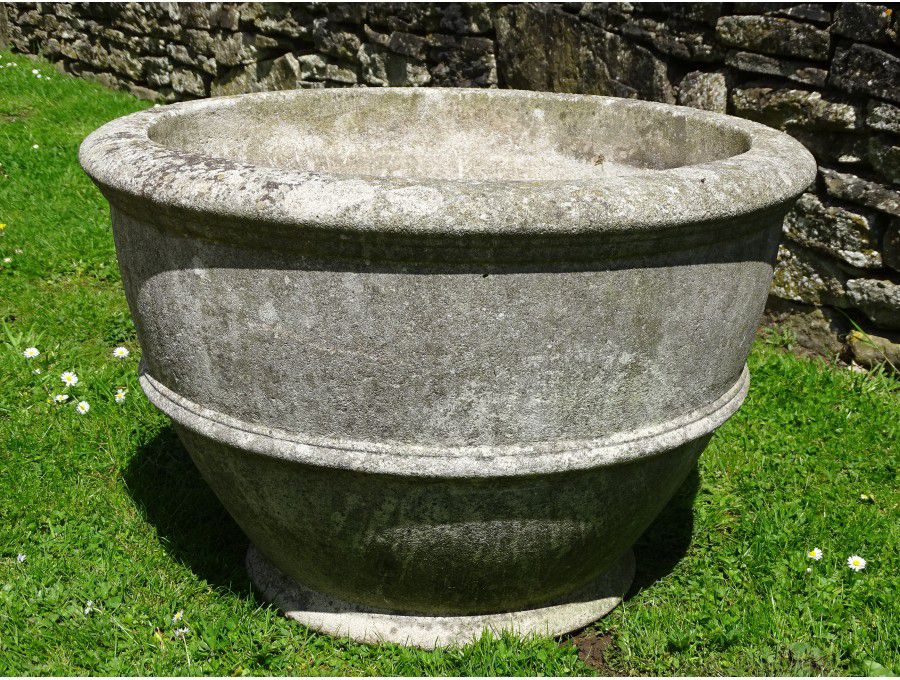 Weathered Garden Planter