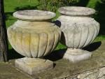Haddonstone Garden Urns (Pair)