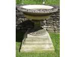 Large Weathered Garden Urn