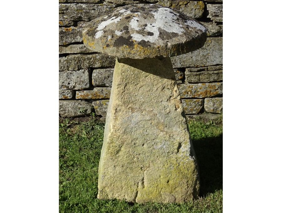 Antique Limestone Staddle Stone
