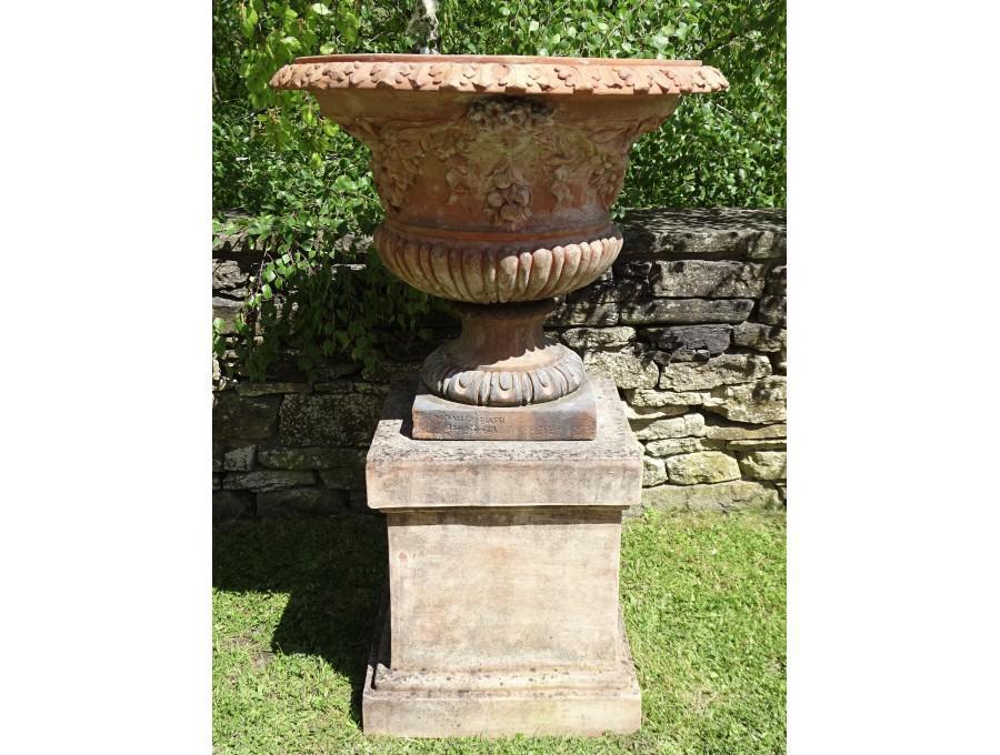 Antique Italian Terracotta Urn