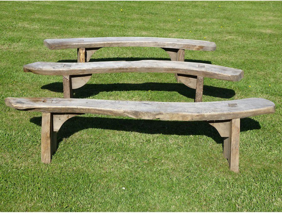 Weathered Oak Seats