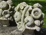 Antique Limestone Finials (Pair)