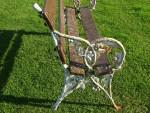 Vintage Cast Iron Bench