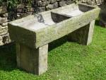 Antique Stone Trough on Blocks